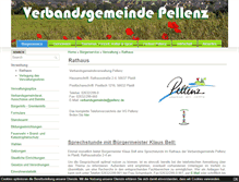 Tablet Screenshot of pellenz.de